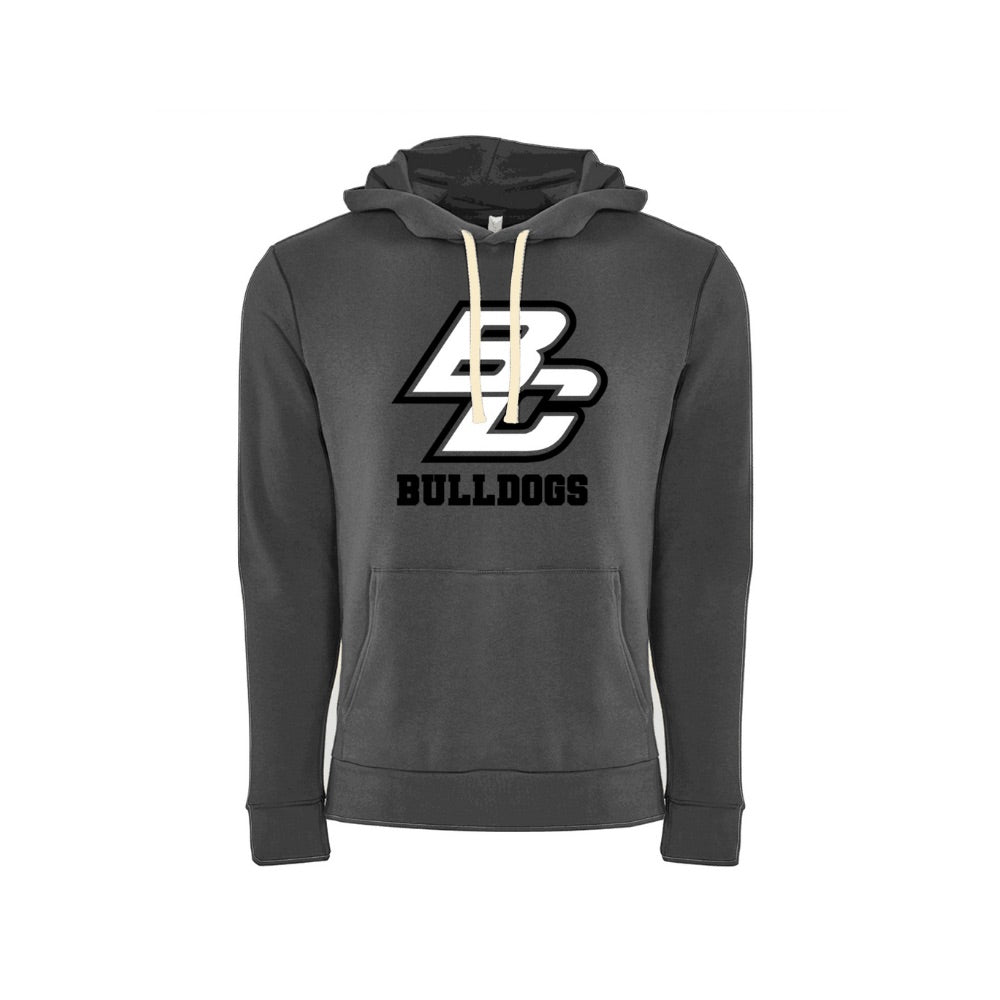 Adult Unisex BC Bulldog Grey Hoodie
