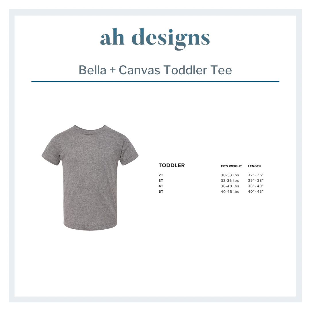 Toddler BC Bulldog Nation Charcoal Black Tee