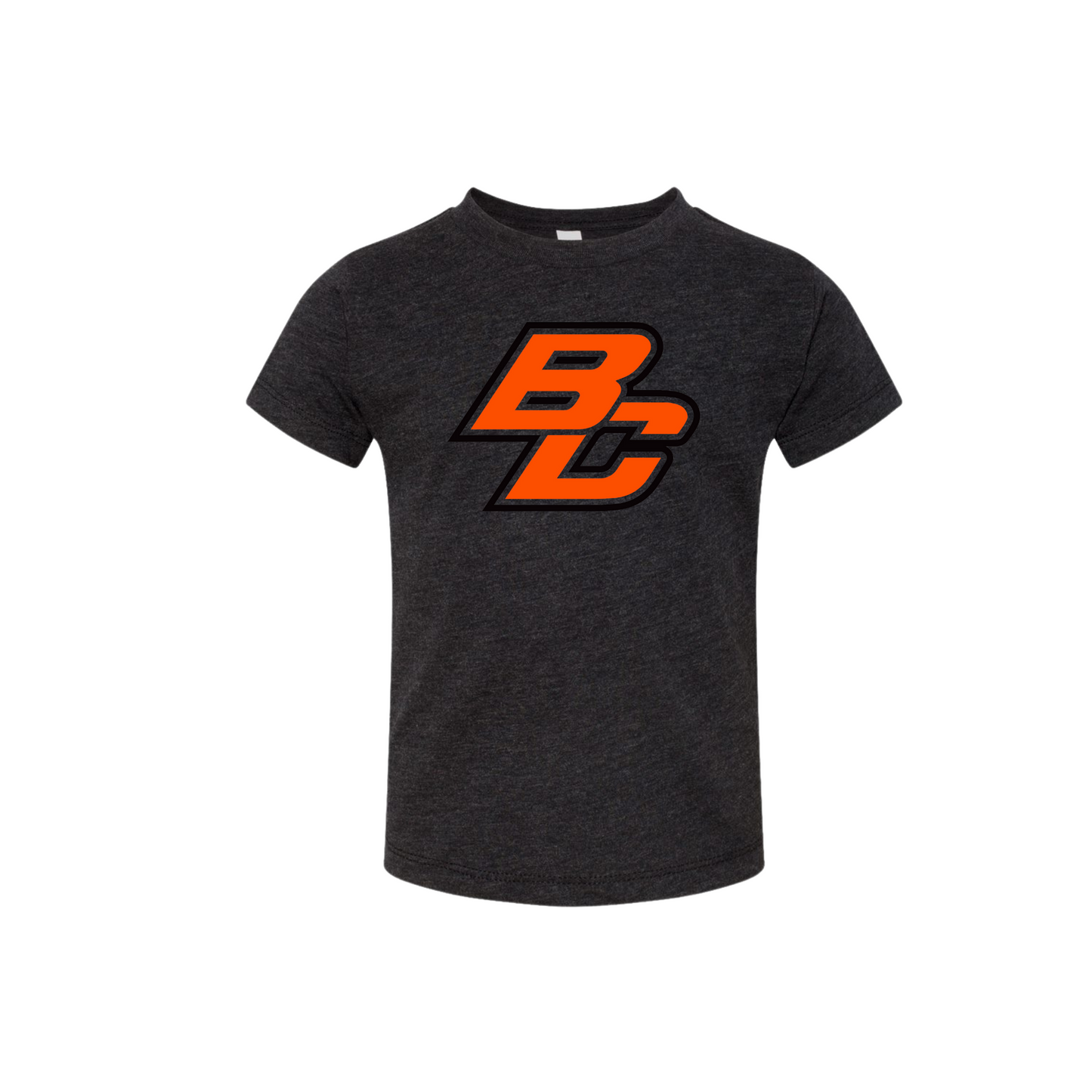 Kids BC Charcoal Black Tee - 6 BC colors