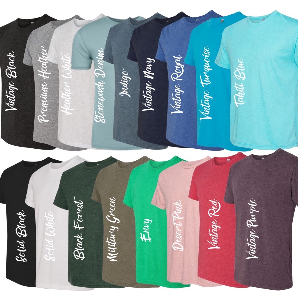 Adult Unisex Business Crew Neck Tee