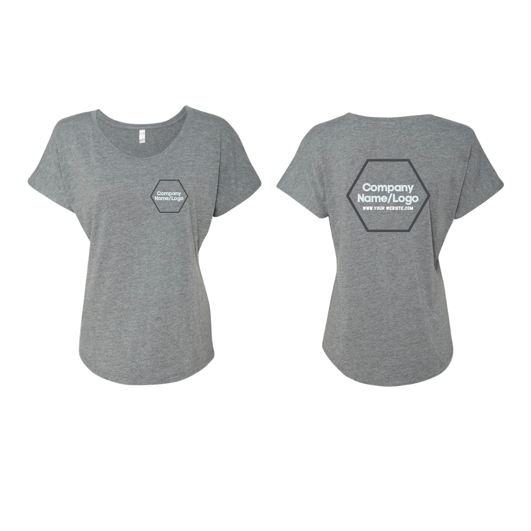 Women’s Business Scoop Neck Tee