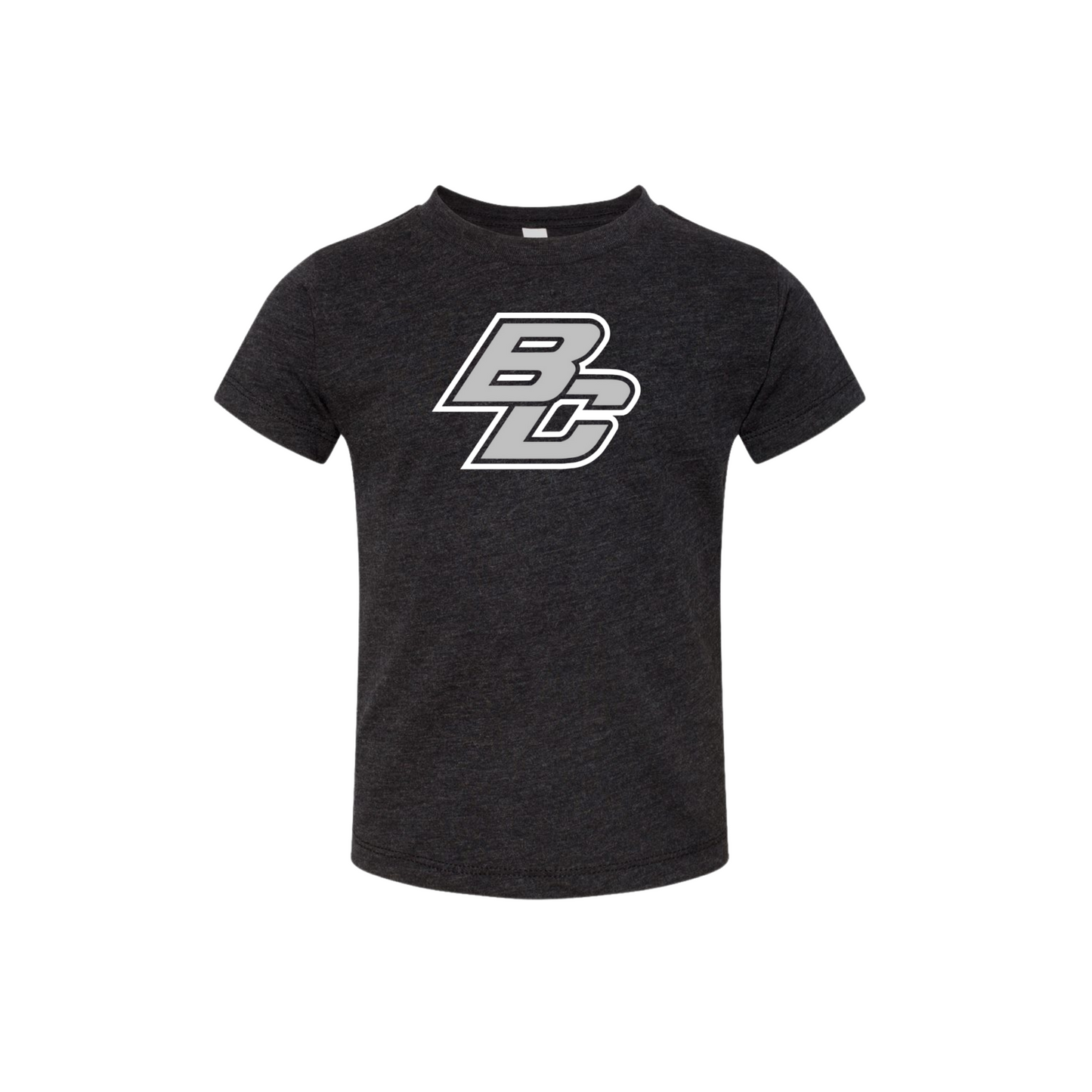 Kids BC Charcoal Black Tee - 6 BC colors