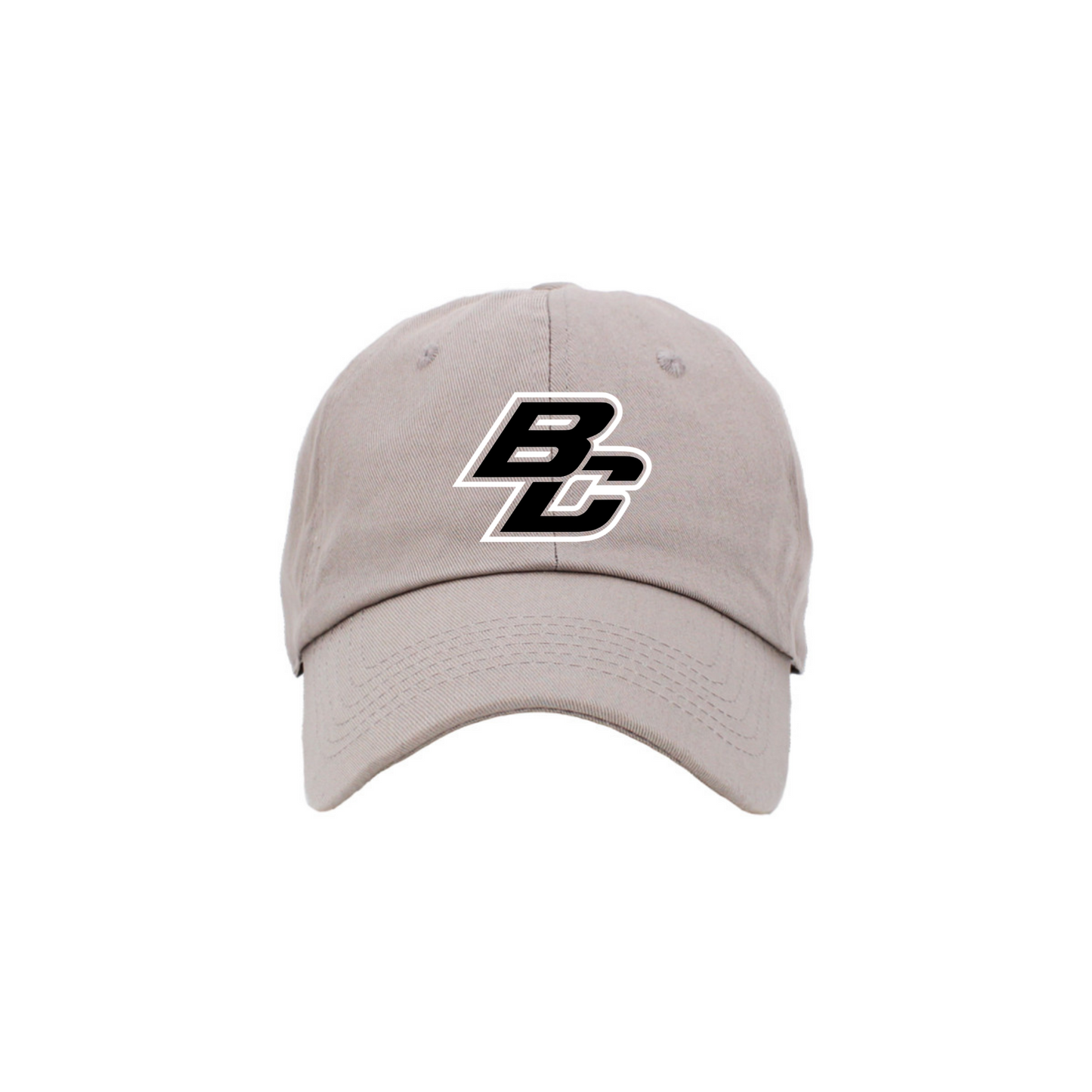 BC Classic Grey Baseball Cap - 3 designs