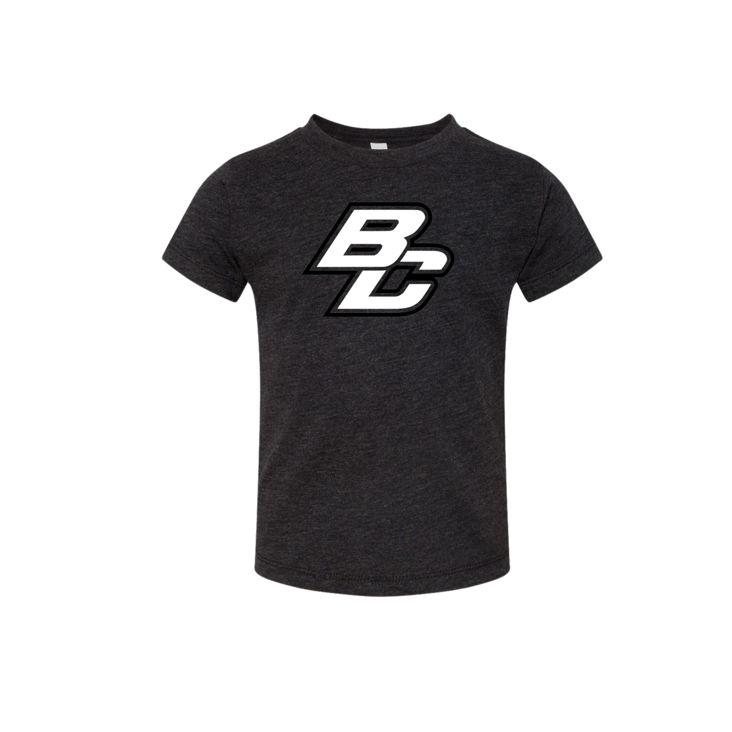 Kids BC Charcoal Black Tee - 6 BC colors
