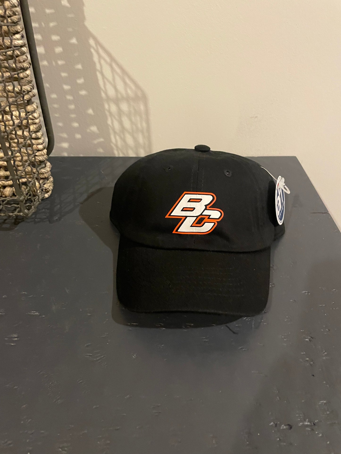 Kids BC Distressed Black Baseball Cap - 3 designs