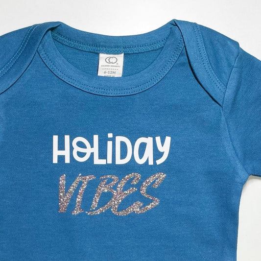 Holiday Vibes Onesie 6-12M