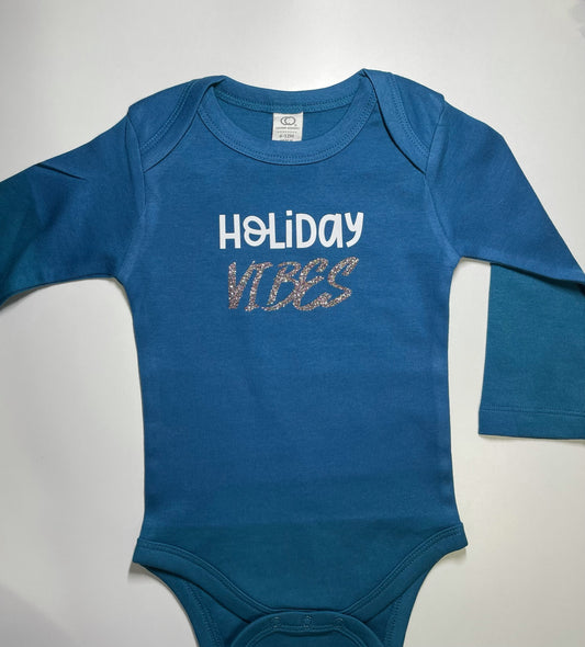 Holiday Vibes Onesie 6-12M