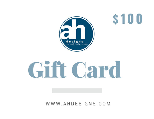 ah designs gift card