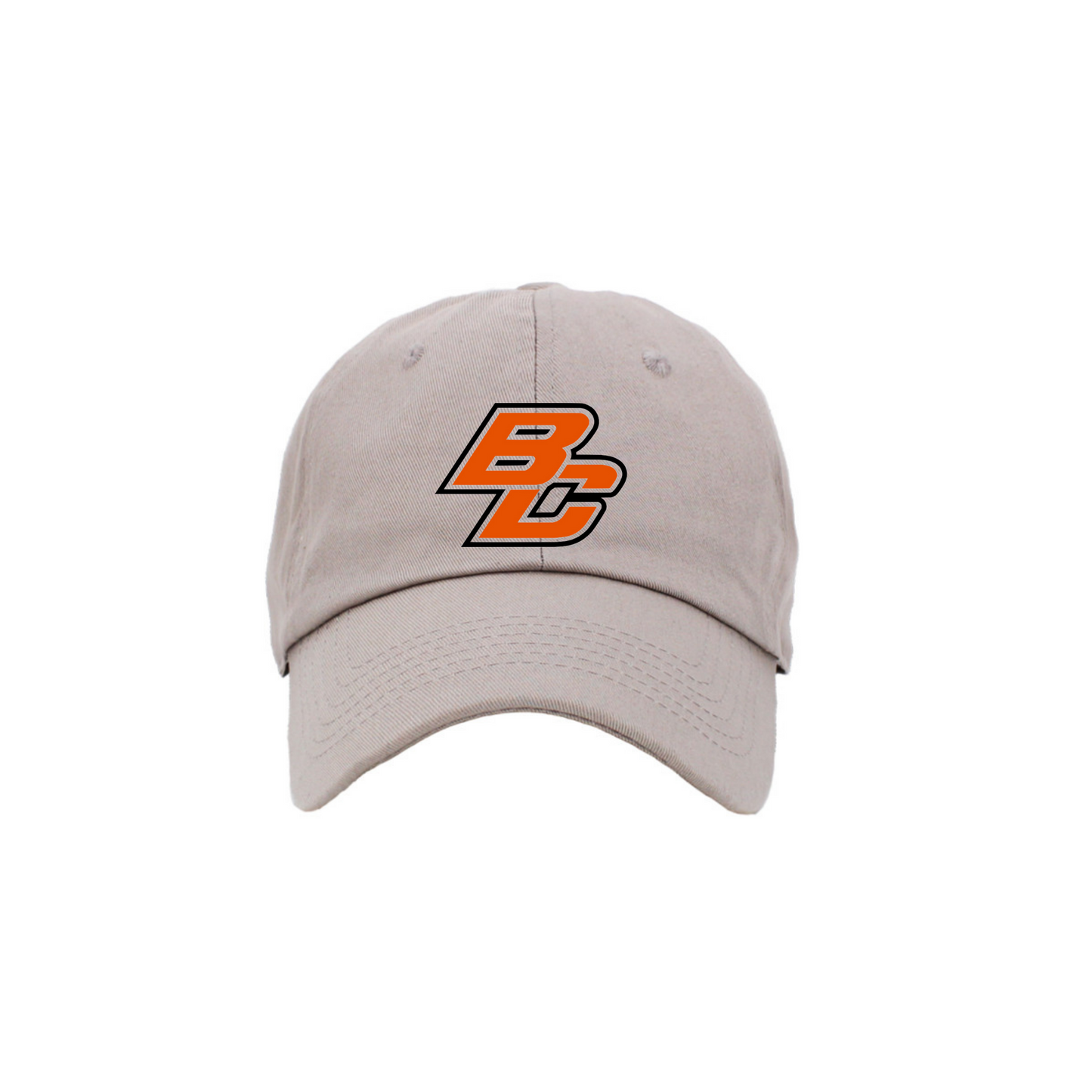 BC Classic Grey Baseball Cap - 3 designs