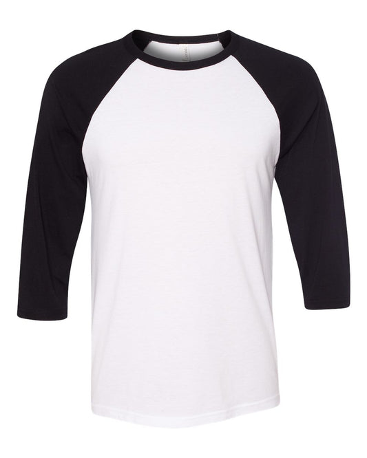 Adult 3/4 Sleeve Baseball Tee