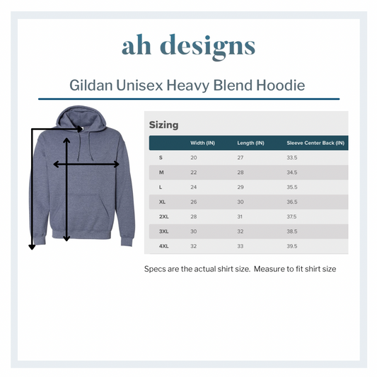 Adult Unisex Heavy Blend Hoodie