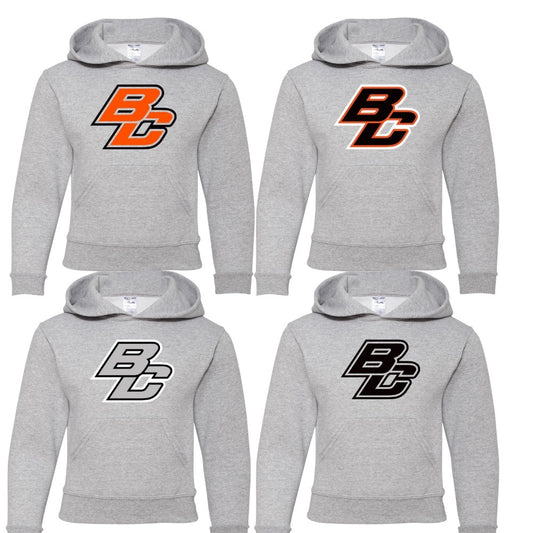 Kids BC Athletic Grey Hoodie