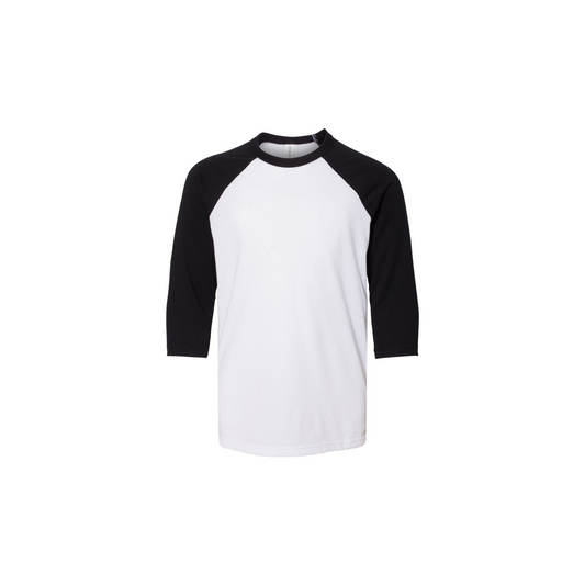 Kids 3/4 Sleeve Baseball Tee