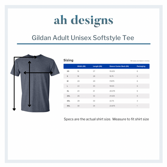 Adult Unisex Softstyle Tee