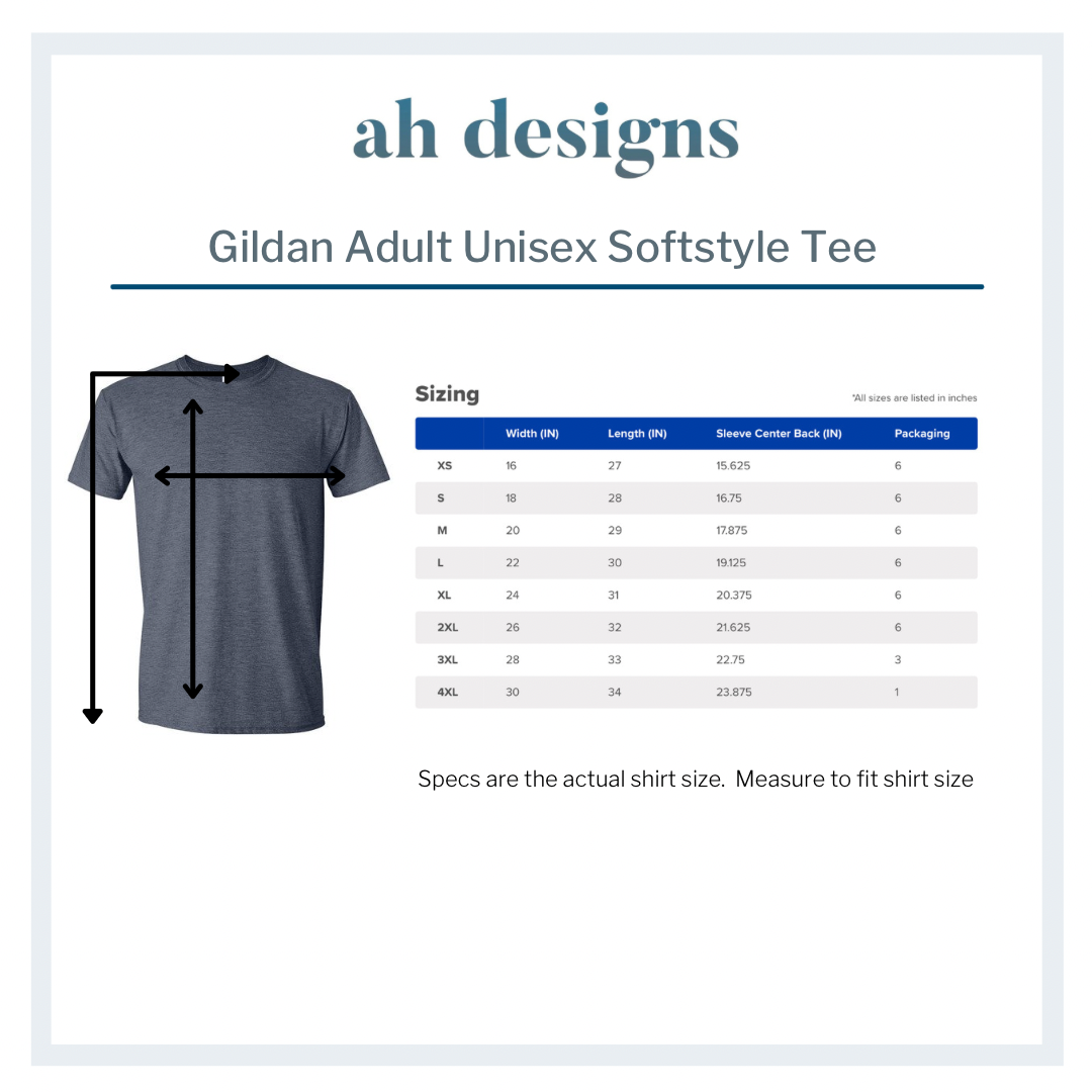 Adult Unisex Softstyle Business Tee